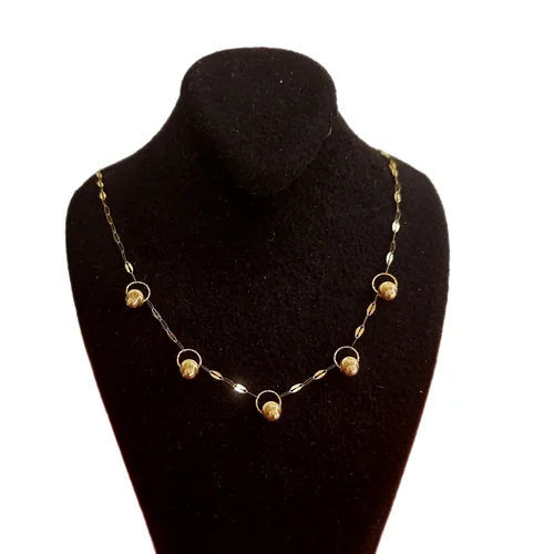 گردنبند پولکی گوی