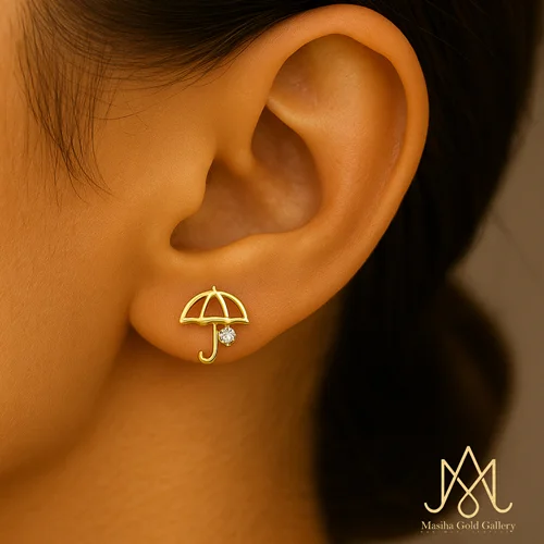 گوشواره  میخی چتر