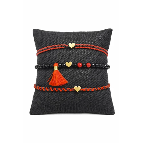 دستبند قلب سه بعدی