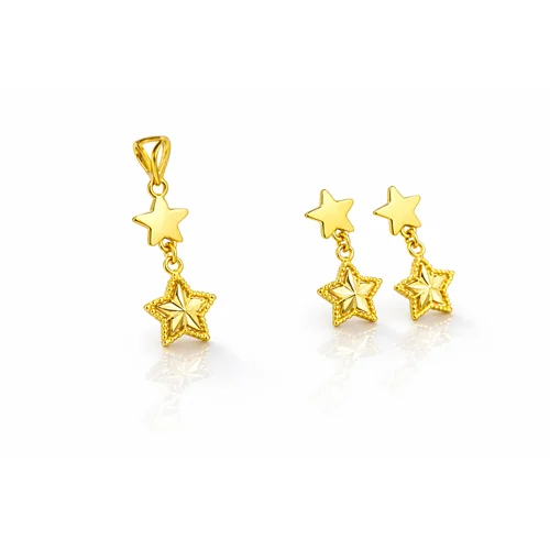 نیم ست ستاره آویز