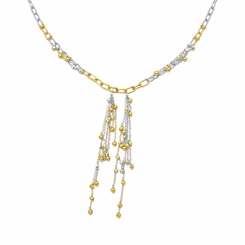 گردنبند دو رنگ البرنادو