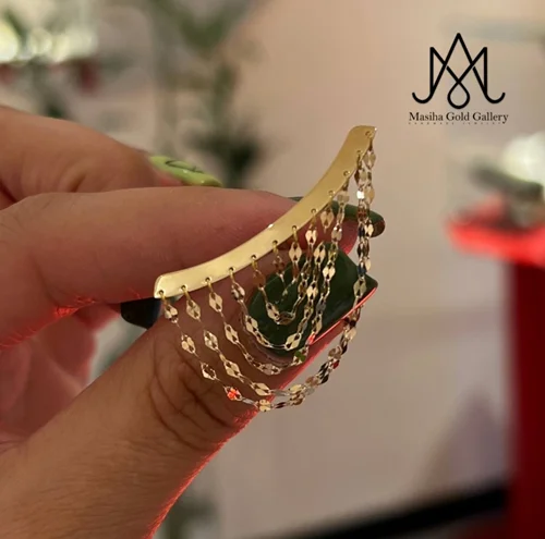 گوشواره شرابه ای پولکی