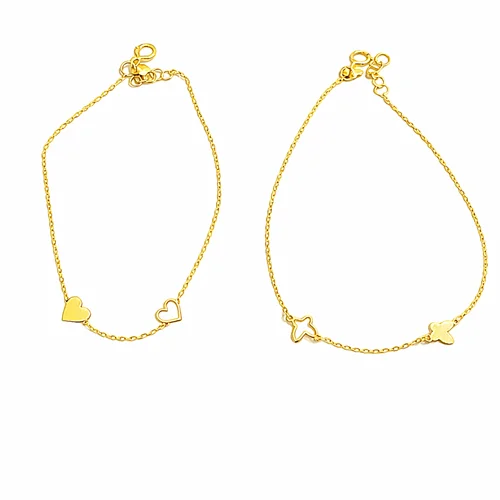 دستبند های پر و خالی