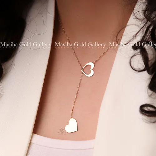 گردنبند کرواتی قلب