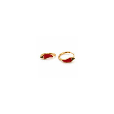 گوشواره حلقه ای فلفل