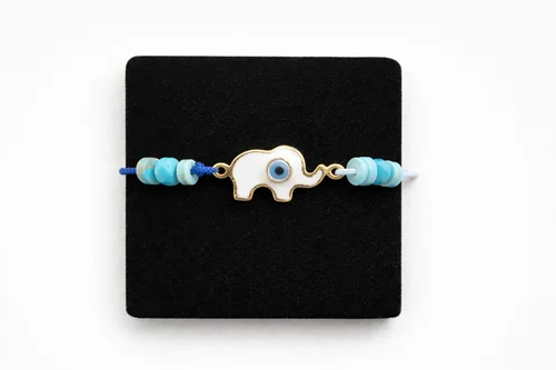 دستبند فیل سفید و چشم نظر