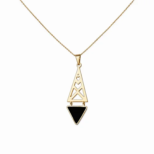 مدال اسلیمی میناکاری مشکی