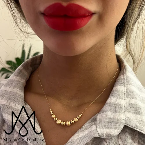 گردنبند گوی ریلی شنی