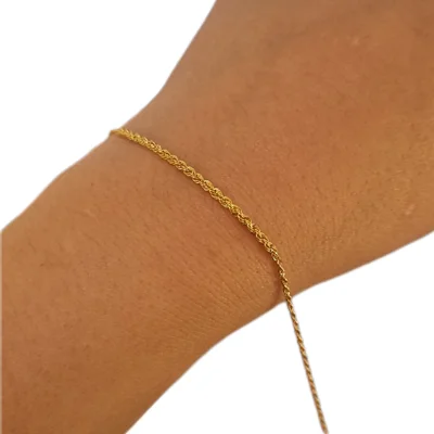 دستبند طنابی ظریف و ضخیم