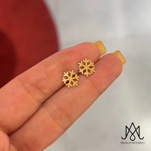 گوشواره میخی برف