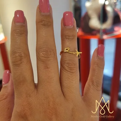 انگشتر هواپیما دنباله قلب