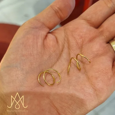 گوشواره پیچ ساده