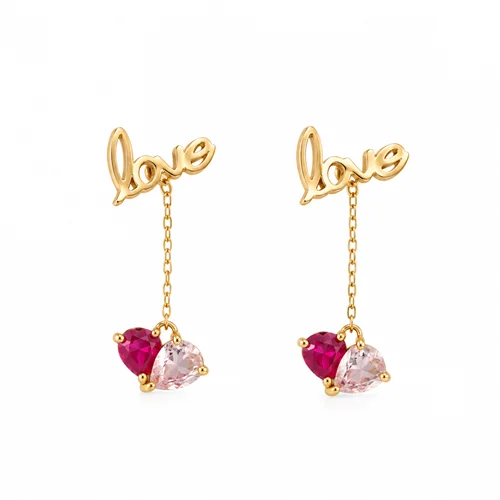 گوشواره Love آویز اشک