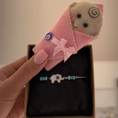 دستبند فیل سفید و چشم نظر