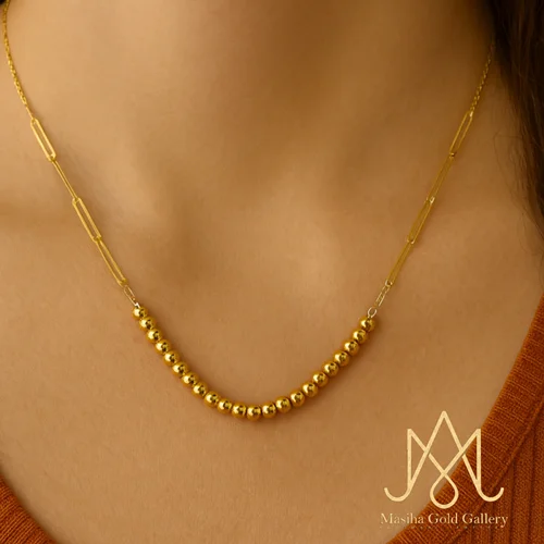 گردنبند هرمس وسط گوی