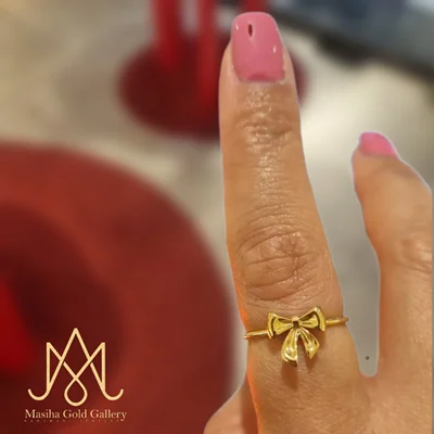 انگشتر پاپیون توپر