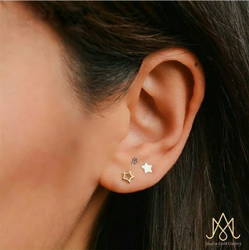 گوشواره میخی استار | کد:230