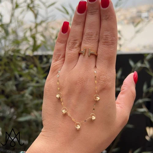 گردنبند پولکی گوی
