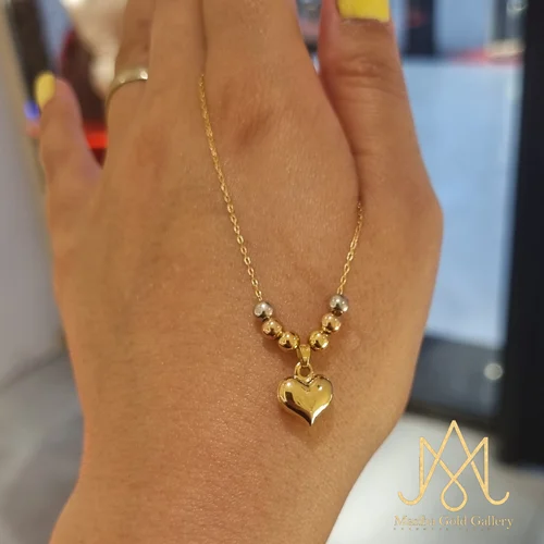 گردنبند قلب و گوی