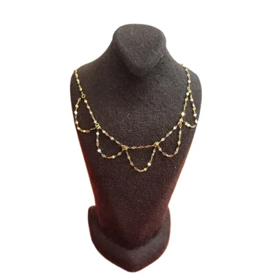 گردنبند پولکی گرد اسپرت