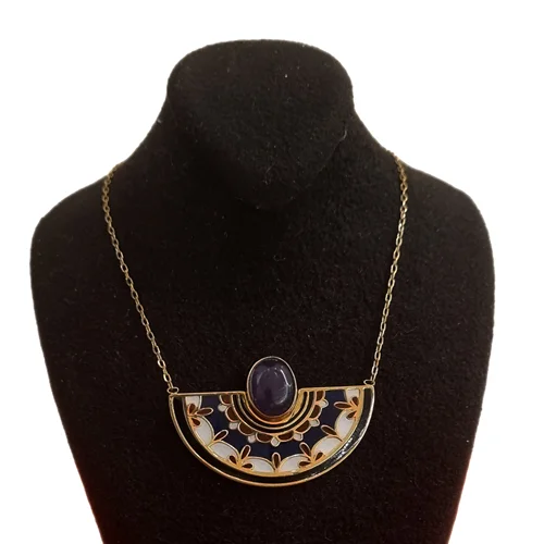 گردنبند اسلیمی آماتیست